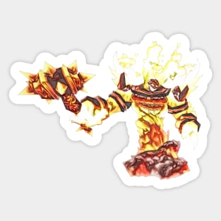 Ragnaros The Firelord Sticker